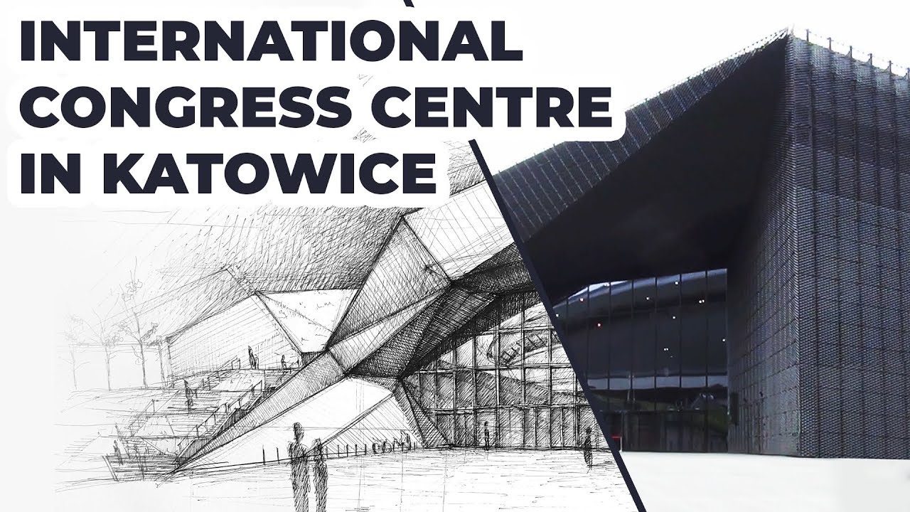 1280x720 Drawing International Congress Centre In Katowice