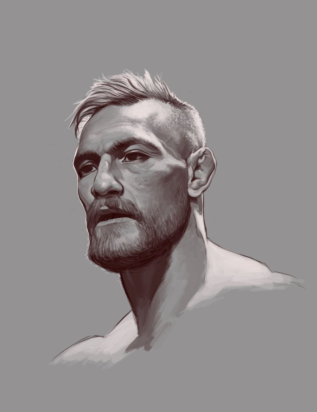 1024x1331 Conor Mcgregor By On @ Art
