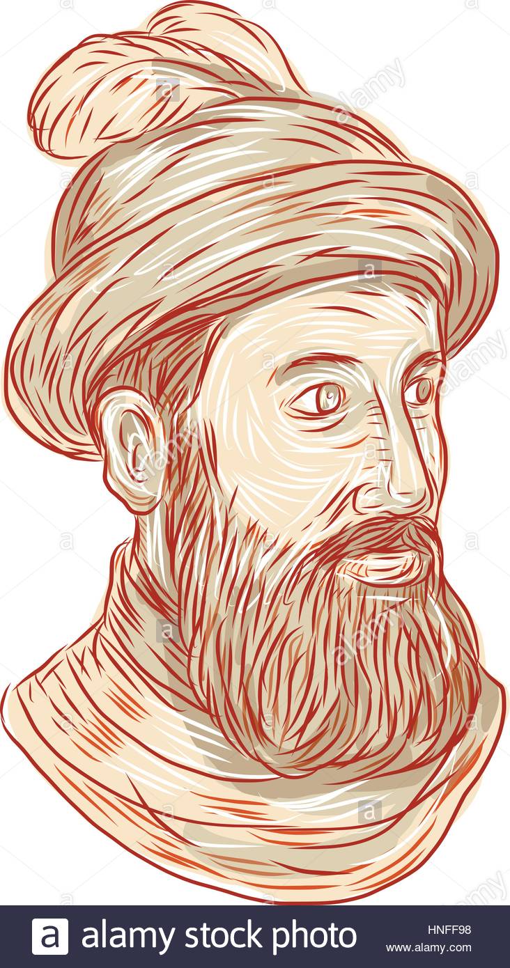 732x1390 Drawing Sketch Sytle Illustration Of Francisco Pizarro Gonzalez,