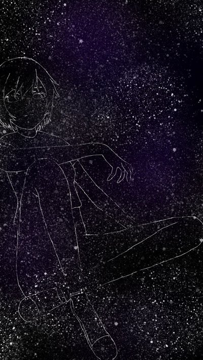 400x710 Star Constellation Drawing