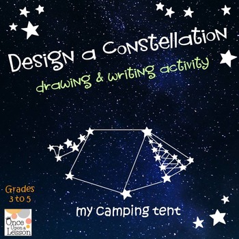 350x350 Design A Constellation! Writing And Drawing Activity
