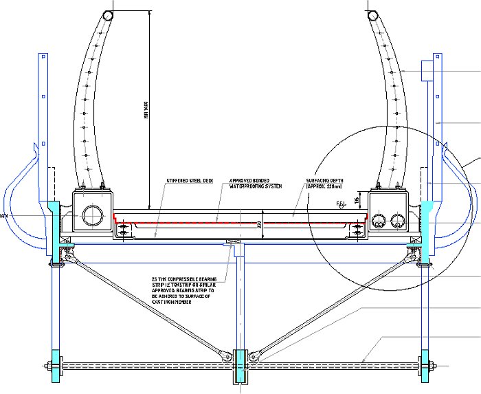 700x573 Iron Bridge Construction Drawings