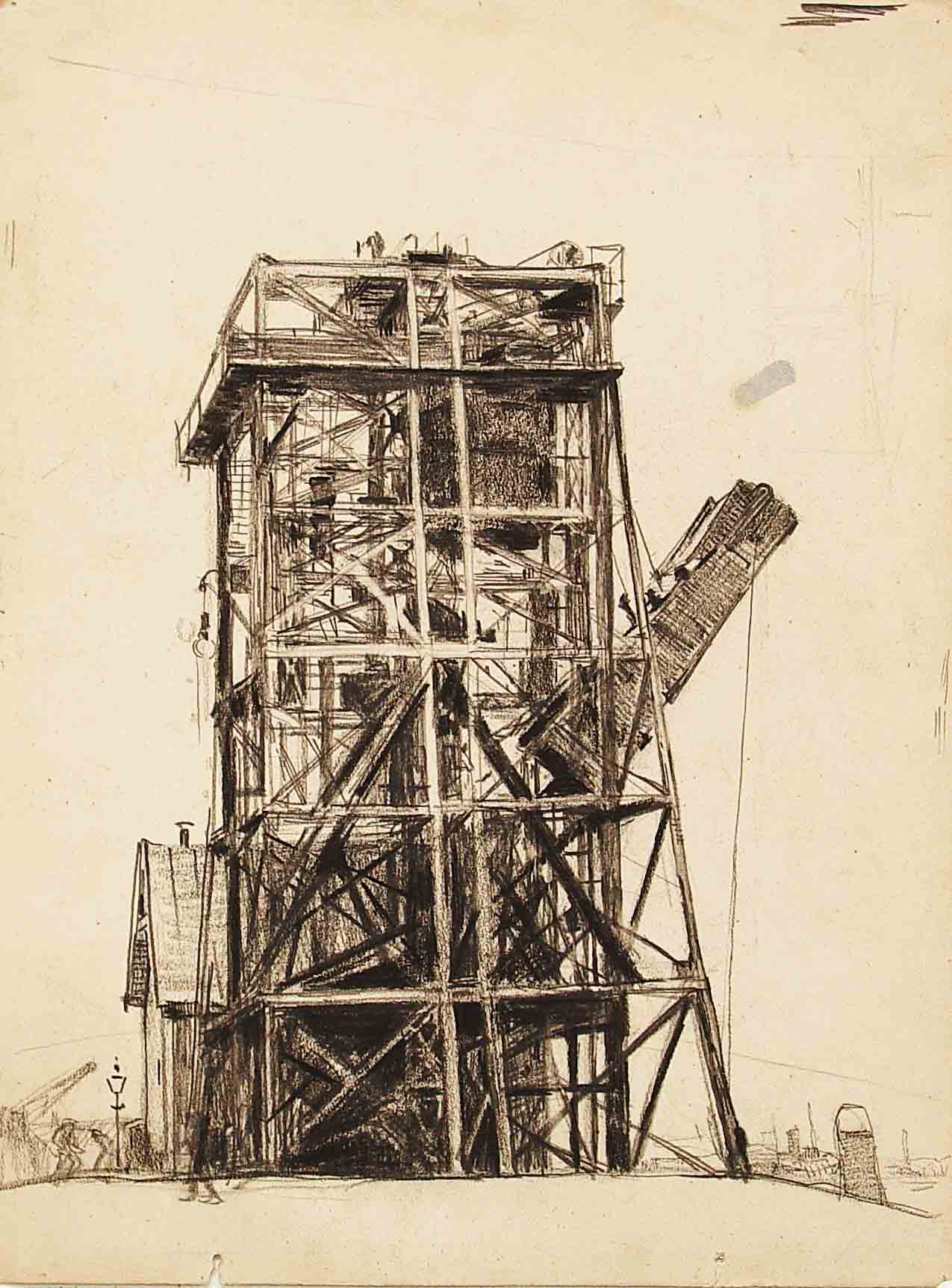 1275x1725 Construction Site Drawing