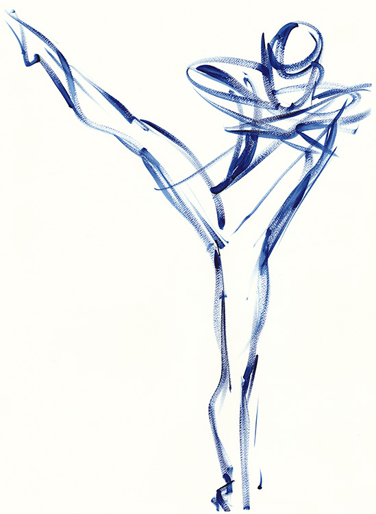 549x750 Contemporary Dance Art Prints