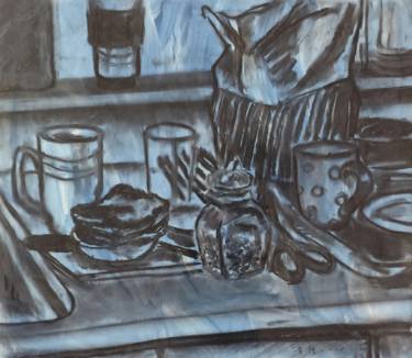 375x326 Buy Original Acrylic Modern Still Life Drawings Online Saatchi Art
