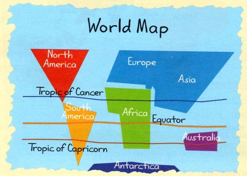 793x564 7 Continents Practice Drawing The Mental Map Of The World