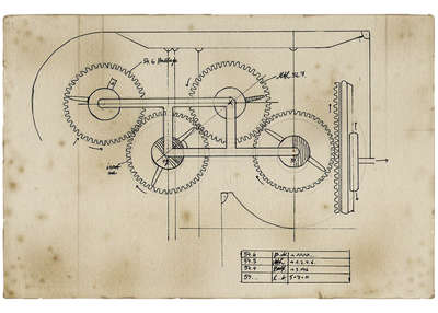 400x286 Mal 3 Construction Drawing For Difference Engine Database
