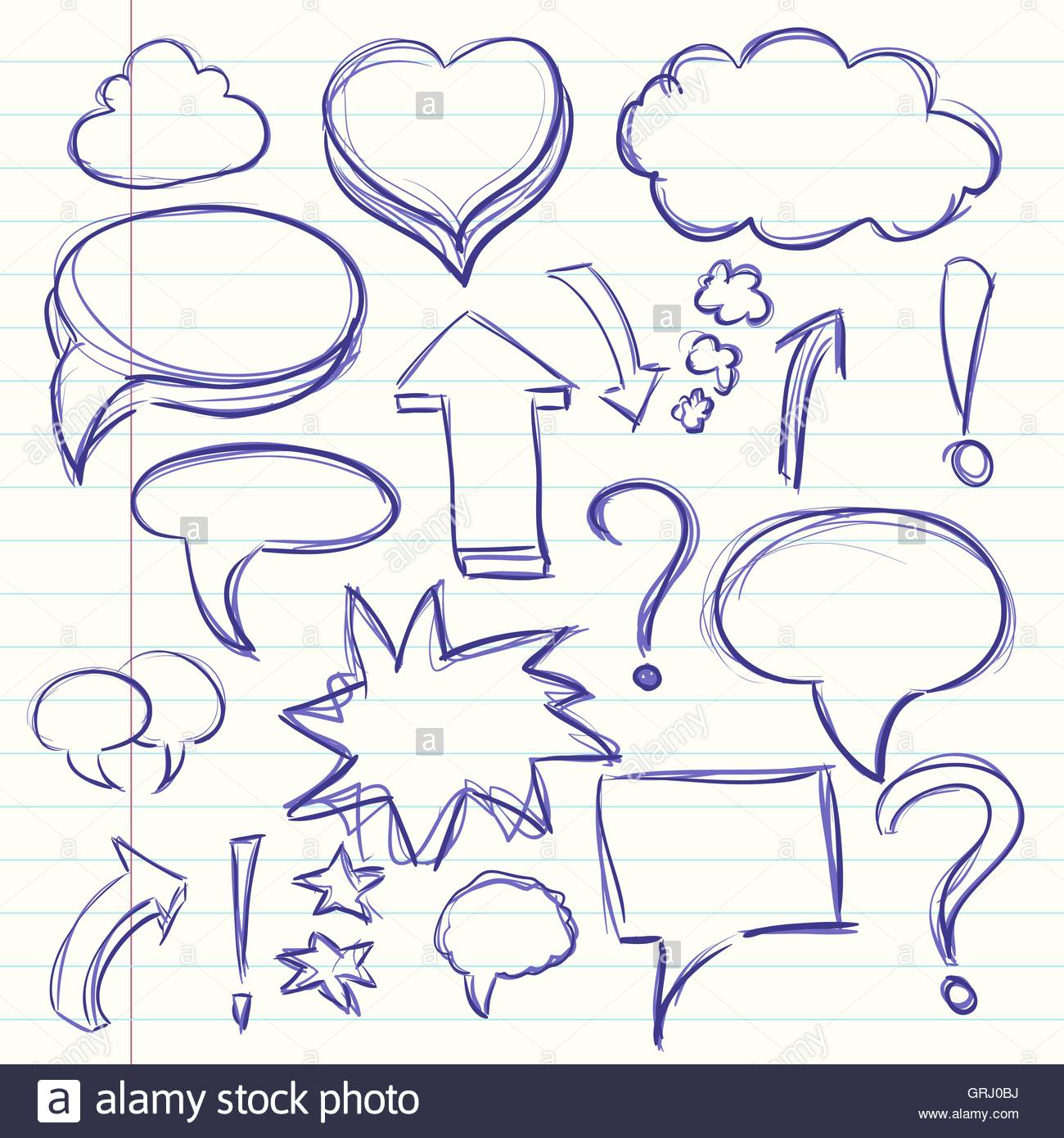 1300x1390 The Cloud Of Thoughts Conversation In The Comics, Exclamation