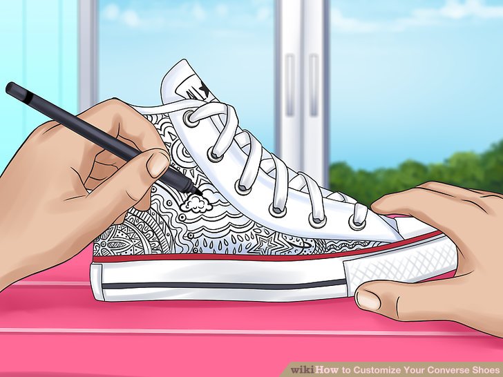 728x546 How To Customize Your Converse Shoes (With Pictures)