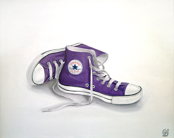 600x477 Purple Converse Shoes By Cintiagonzalvez