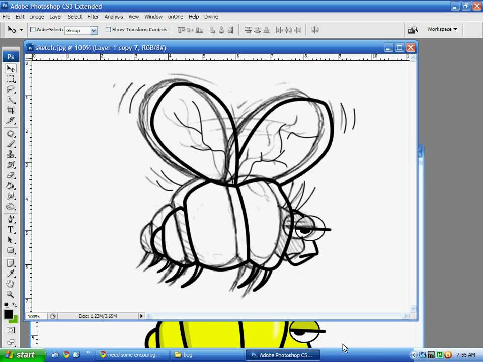 960x720 Using Photoshop To Convert Hand Drawing To Line Art And Basic