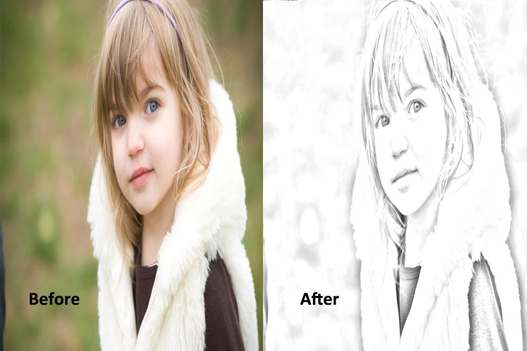 1024x682 How To Transform Photo Into Pencil Drawing Techies Net