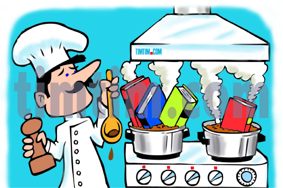 571x379 Free Drawing Of Cook Books From The Category Cooking Food Amp Drink