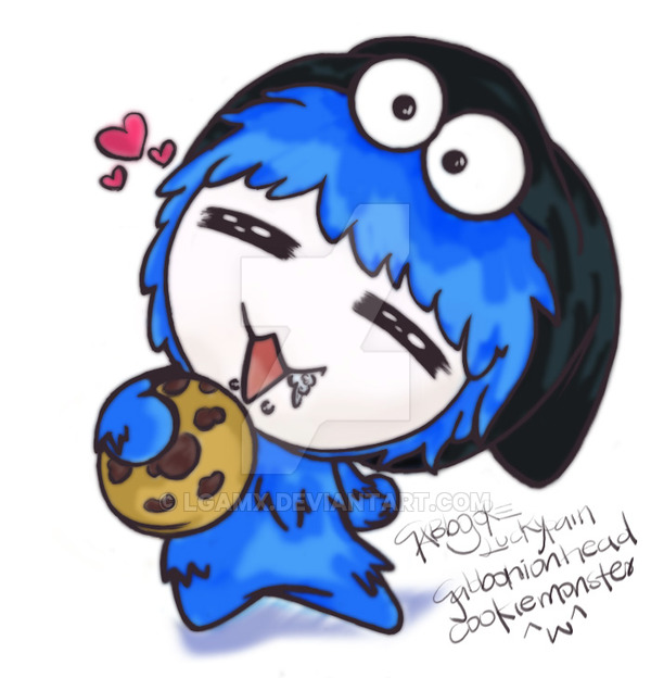600x624 Gabbo Cookie Monster By Lgamx