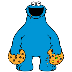 250x250 How To Draw Cookie Monster
