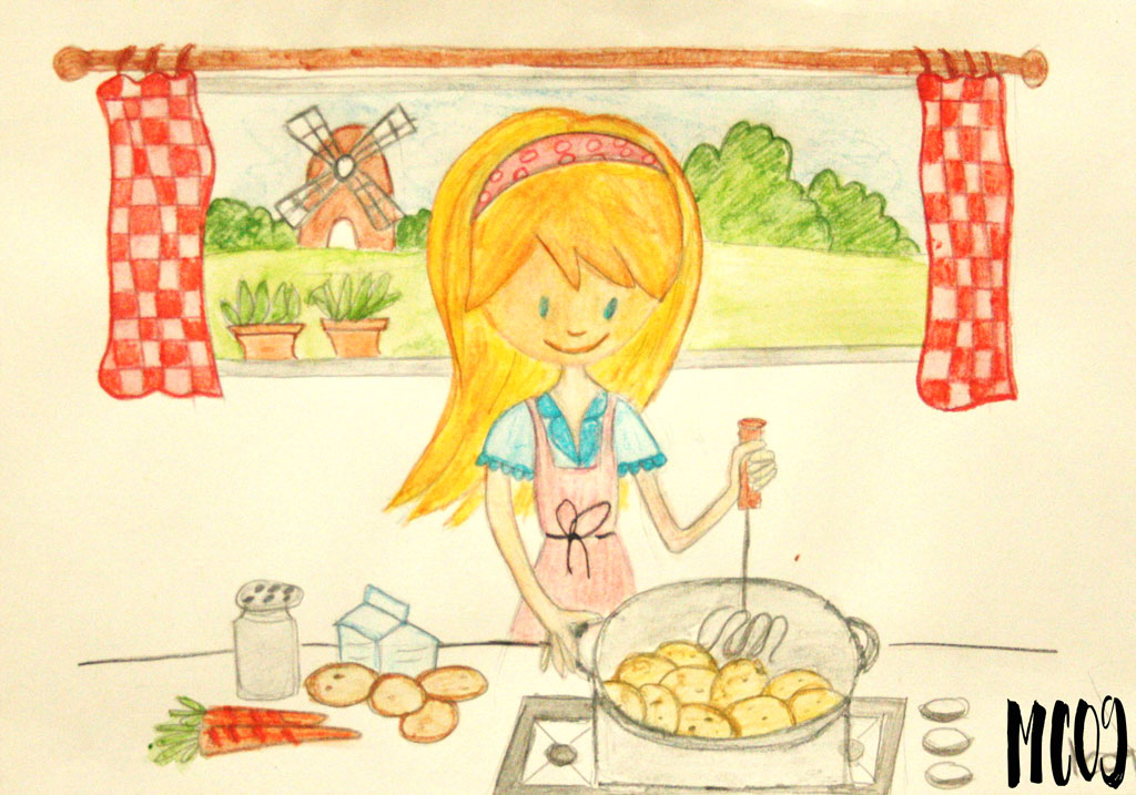 1024x717 Cooking With Blond Amsterdam Illustrating Princesses