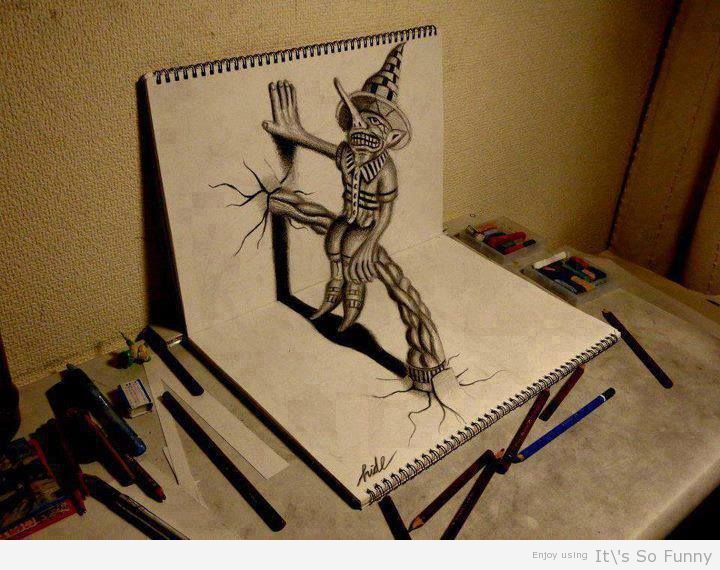 720x570 Cool 3d Drawing It's So Funny That's So Funny (Humor