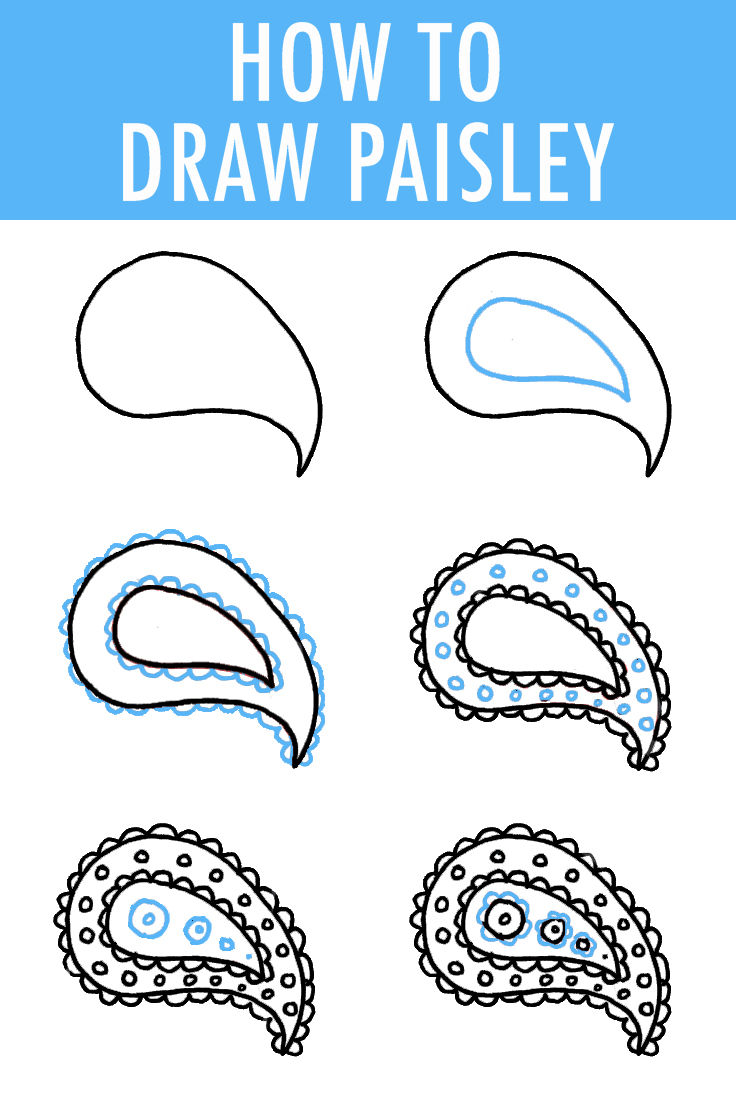 736x1102 How To Draw Paisley In 6 Easy Steps