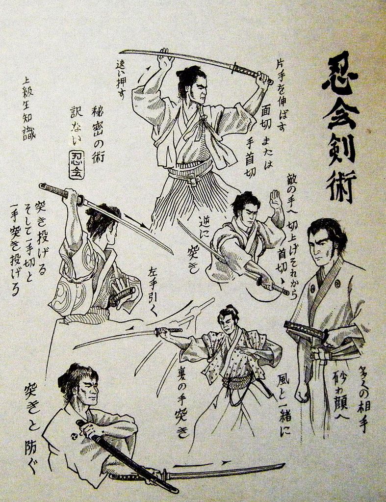 787x1023 Filedrawing 1by Antonio Lamotta Founder Of Shinobi Kai Kenjutsu