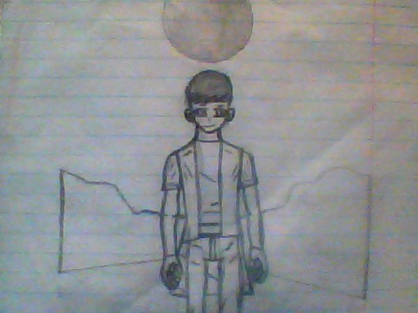 600x450 Cool Anime Boy Drawing By Herodragobot