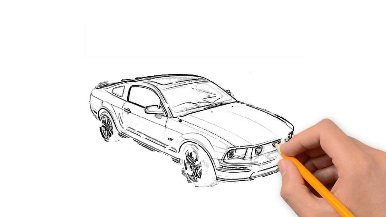 Cool Car Drawing at GetDrawings | Free download