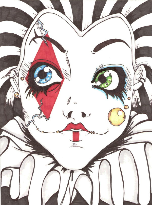 600x810 Scary Clown By Noodles N Rum