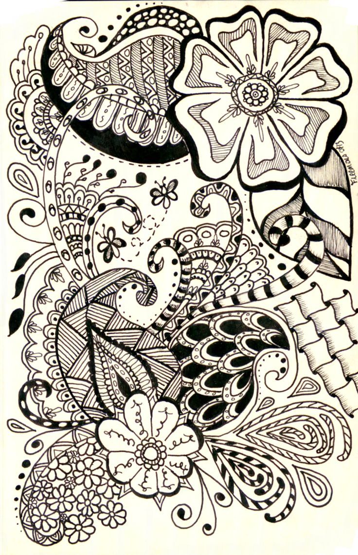 736x1139 Gallery Cool Designs Patterns To Draw,