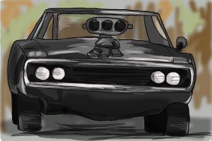 300x200 How To Draw Muscle Cars