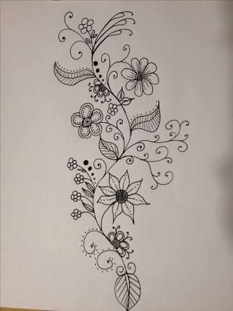 332x443 Image Result For Cool Designs To Draw With Sharpie Flowers