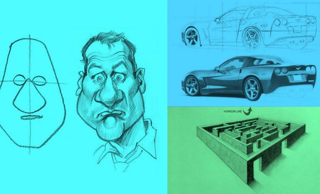 660x400 35 Cool But Easy Drawing Tutorials For The Artist In You