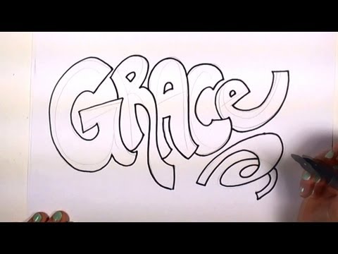 480x360 How To Draw Your Name Cool Letters