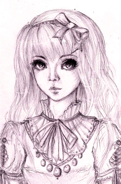 421x638 Manga Drawing