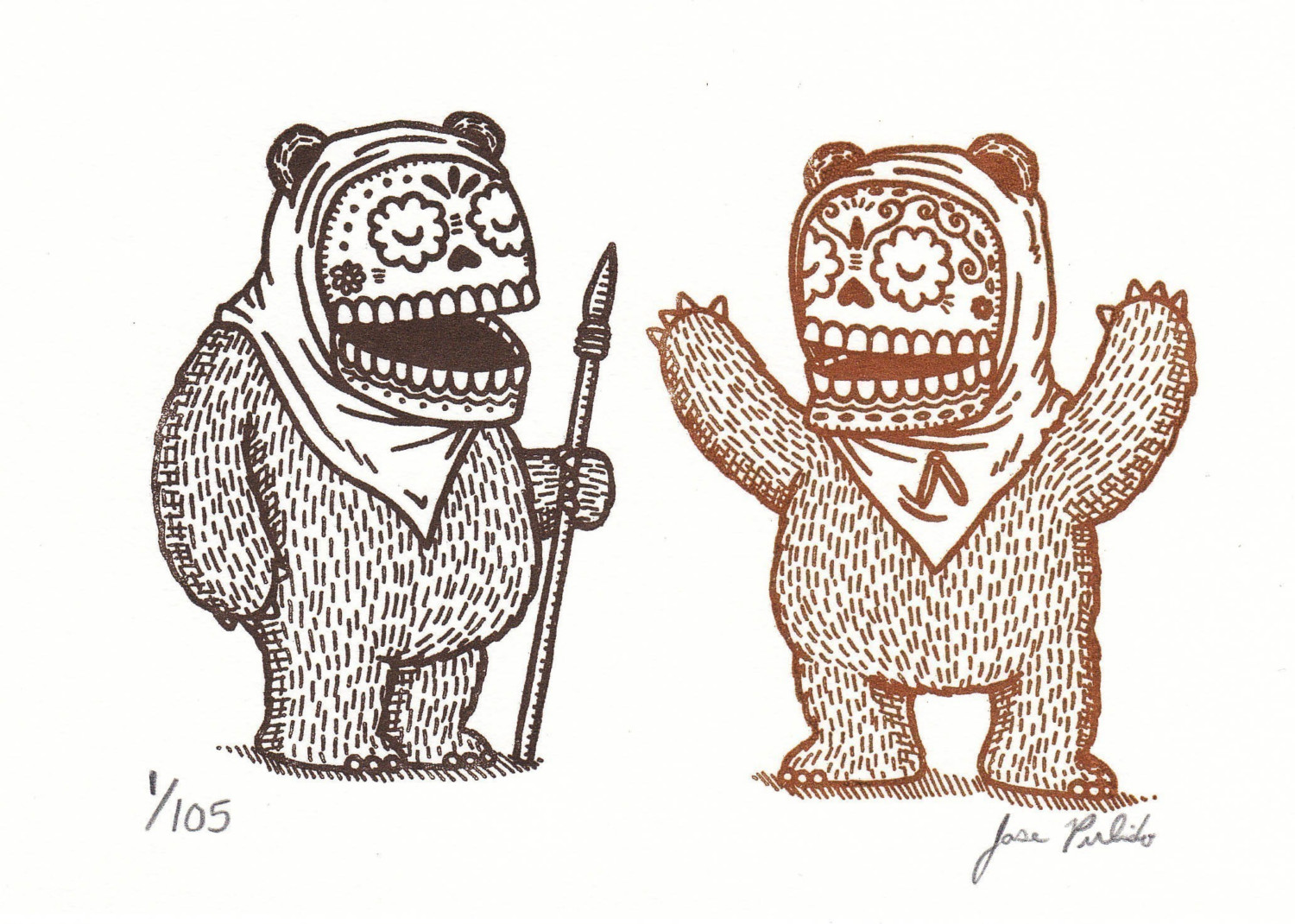 1500x1070 Star Wars In The Form Of Mexican Traditional Art Geek Art, Star