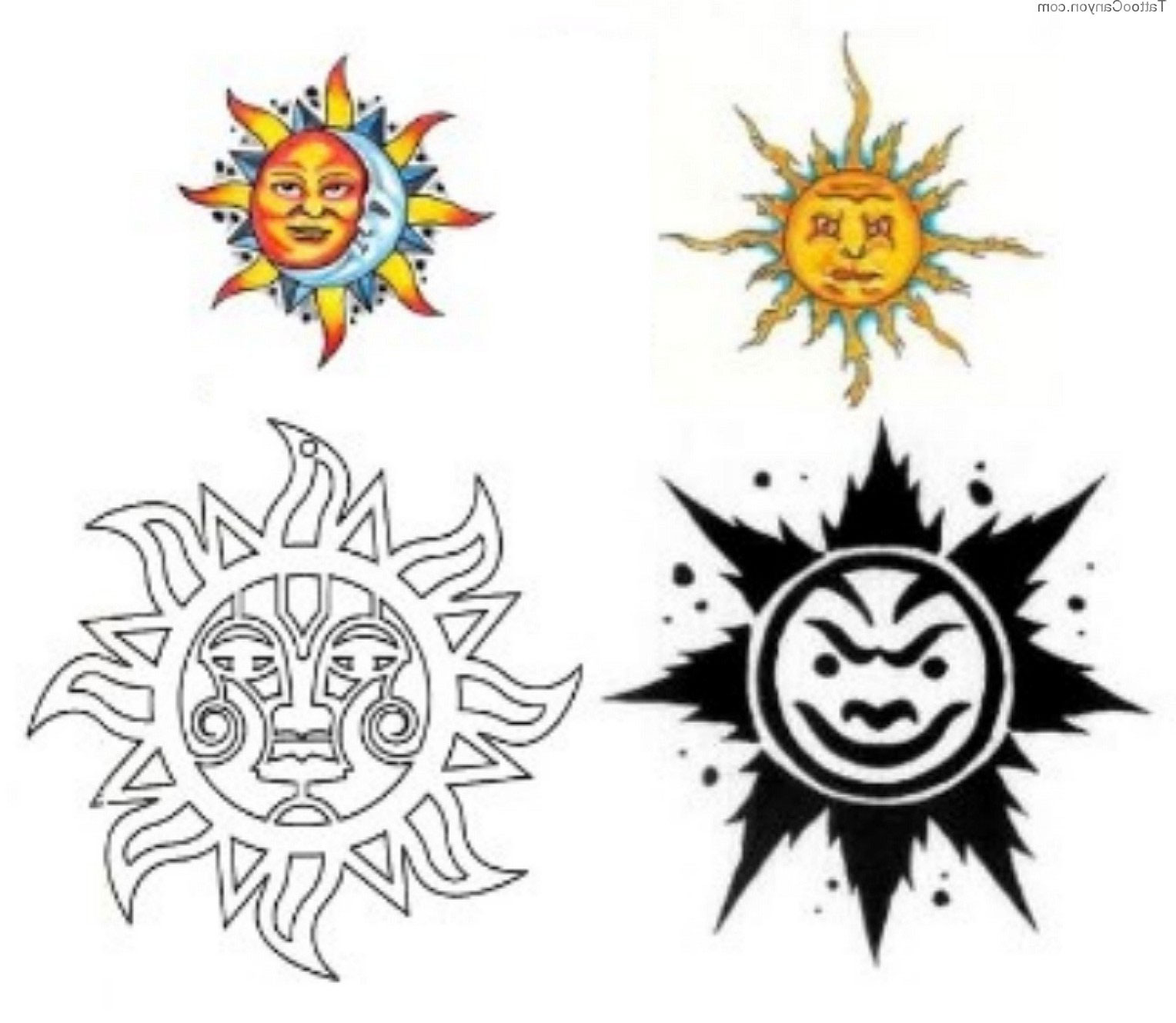 1528x1330 Sun Moon Tattoos Designs Cool Tattoos