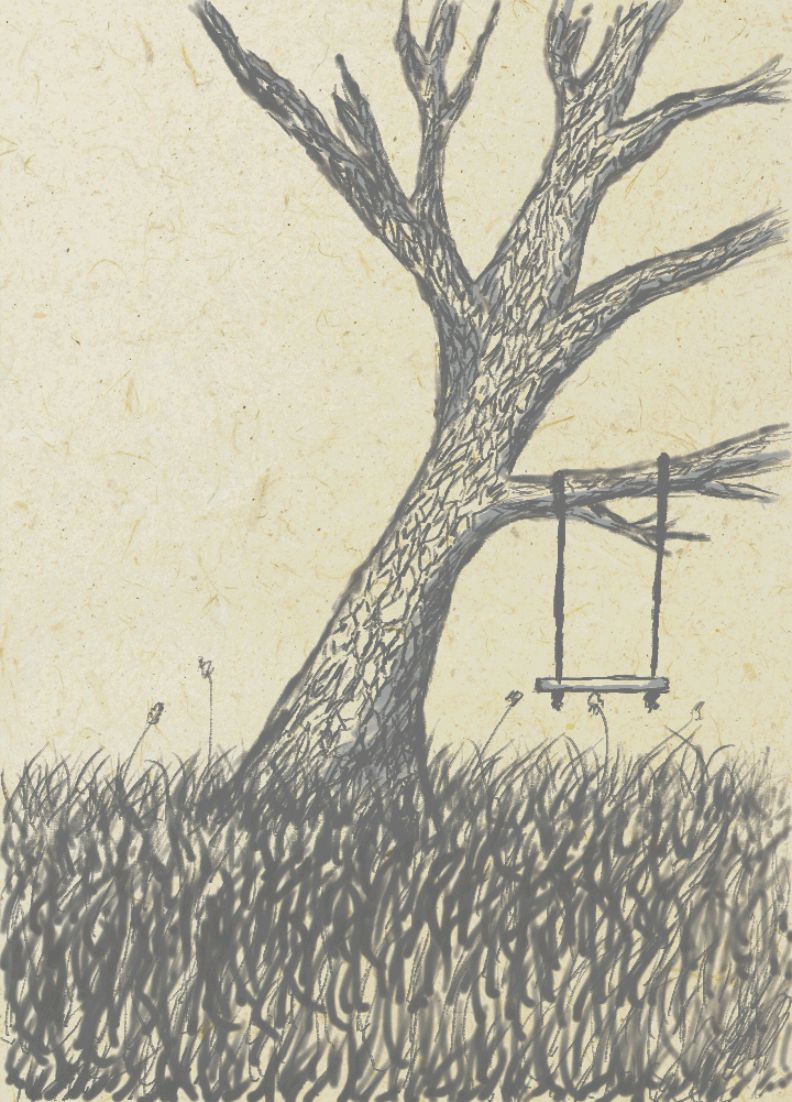792x1102 Tree Drawing By Reconzile