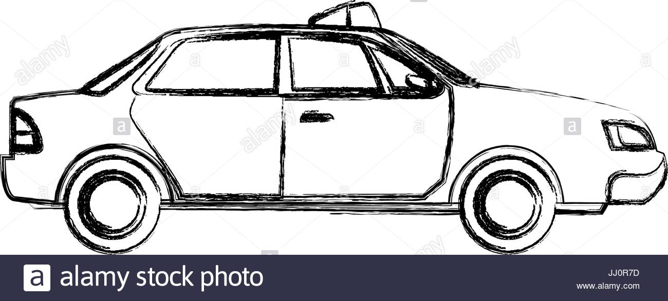 1300x586 Police Car Radio Mobile Patrol With Rooftop Flashing Lights