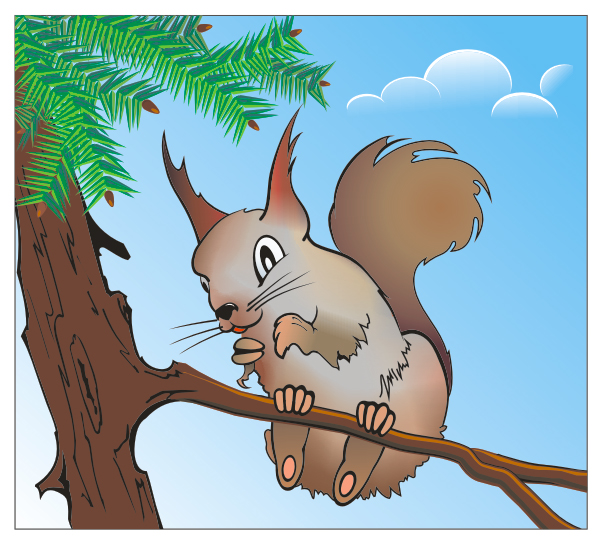600x548 How To Make A Cheeky Squirrel Using Corel Draw X3