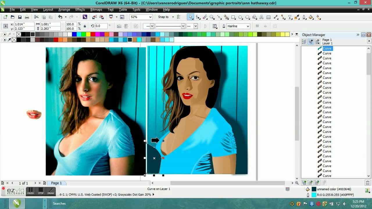 Coreldraw Drawing at GetDrawings | Free download