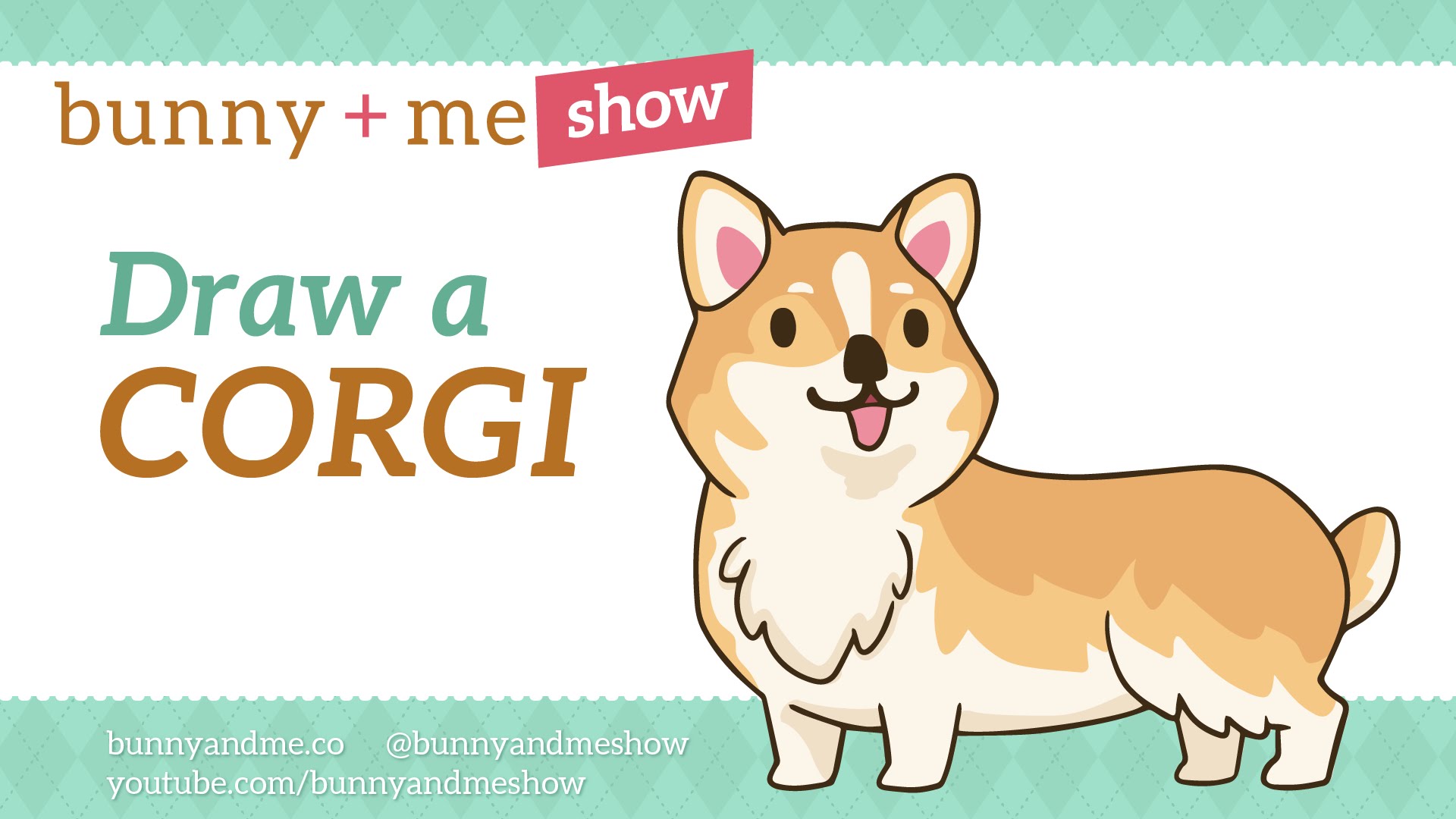 1920x1080 How To Draw A Corgi
