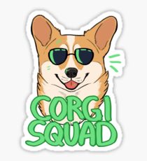 210x230 Pembroke Welsh Corgi Drawing Stickers Redbubble