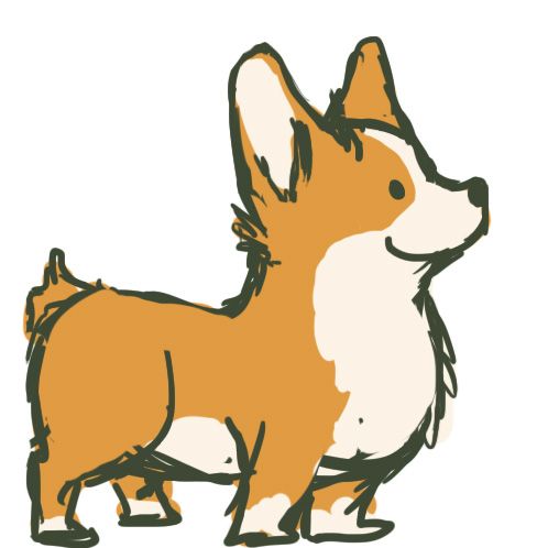 498x498 Corgi (Have Tig Make A Ducttape Poster Version For Bee's Room