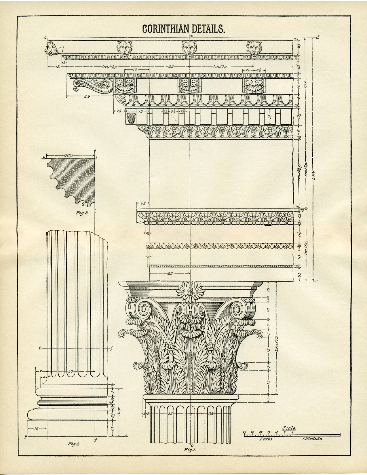 1275x1650 Architecture Printable Corinthian Columns
