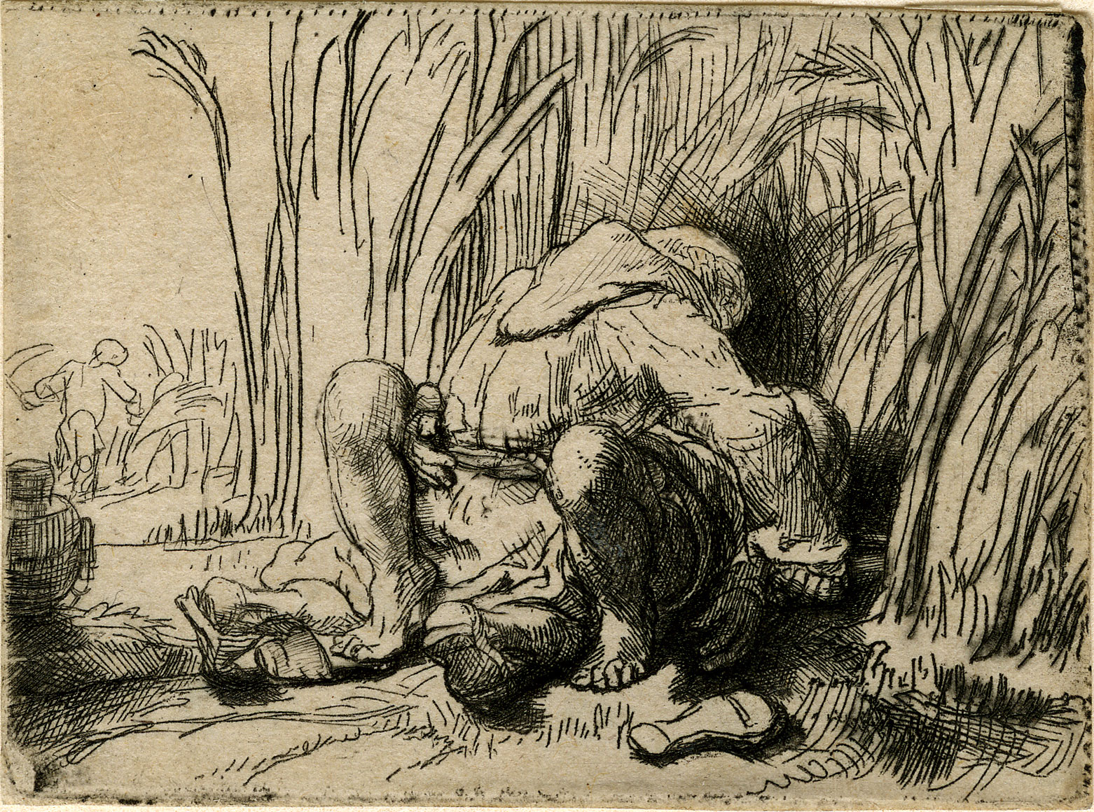 1562x1160 The Monk In The Cornfield 1646 Grafika Warsztatowa Printmaking