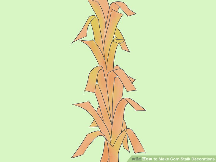 728x546 How To Make Corn Stalk Decorations (With Pictures)
