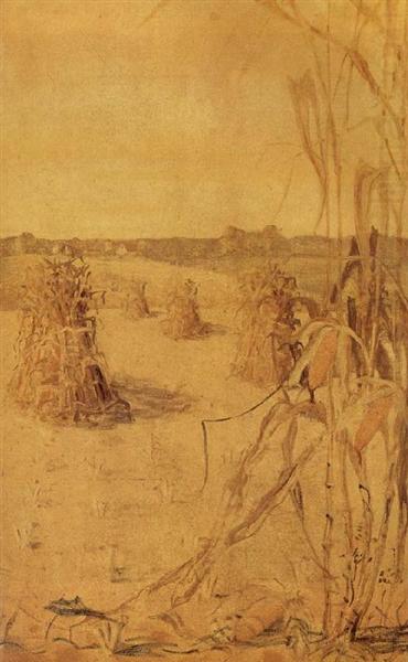 370x600 The Corn Field, 1925