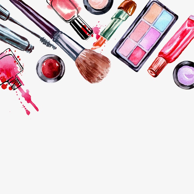 650x650 Drawing Cosmetics, Makeups, Cosmetic, Watercolor Png Image