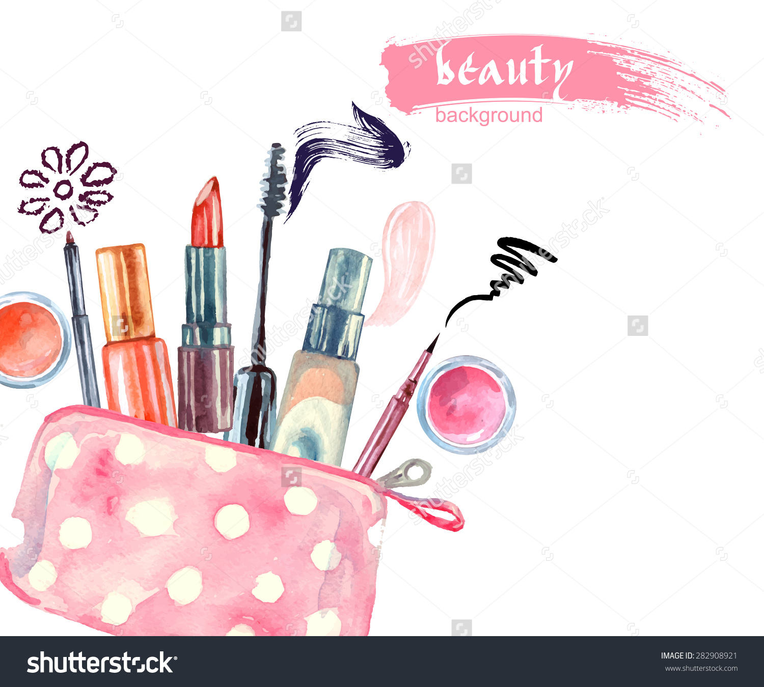 1500x1350 Ladies Makeup Clipart