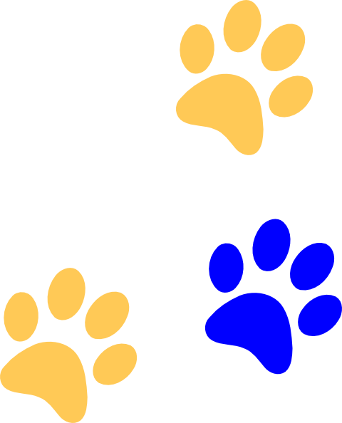 480x594 Cougar Paw Print Clip Art Clipart 7