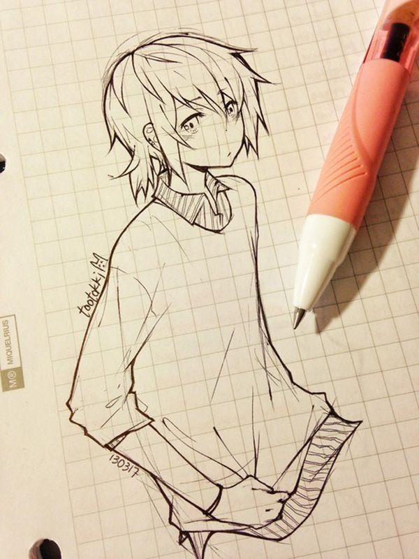 600x800 55 Beautiful Anime Drawings Drawings, Anime And Manga