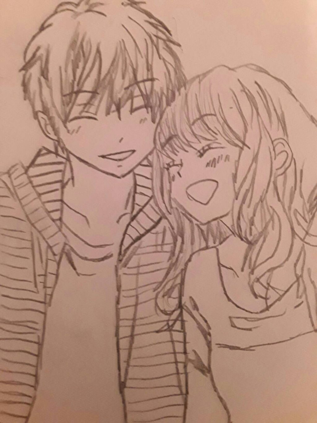 1024x1365 Cartoon Couple Drawing Anime Couple Drawing